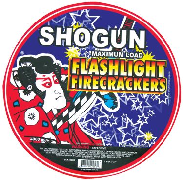 SCK8000R SHOGUN FIRECRACKERS - Firecrackers & Bomb Heads - USA Consumer ...