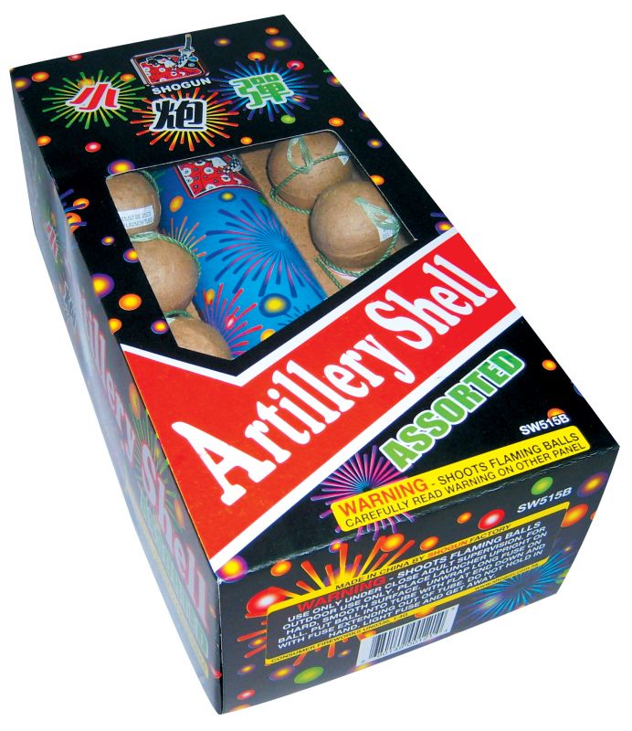 SW515B SHOGUN ARTILLERY SHELL ASSORTED - Reloadable Shells - USA ...