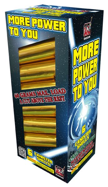 SW829 MORE POWER TO YOU - Reloadable Shells - USA Consumer Fireworks ...